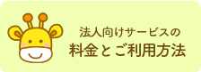 法人向けサービスの料金とご利用方法